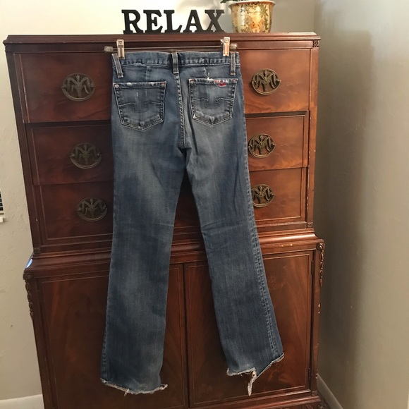 Blue Cult Vintage Boot Leg Denim Jeans 26 - Picture 4 of 8